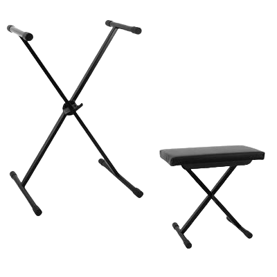 Set d acceoires pour piano synthe avec banc et stand LOCATION La rochelle charente maritime Vente