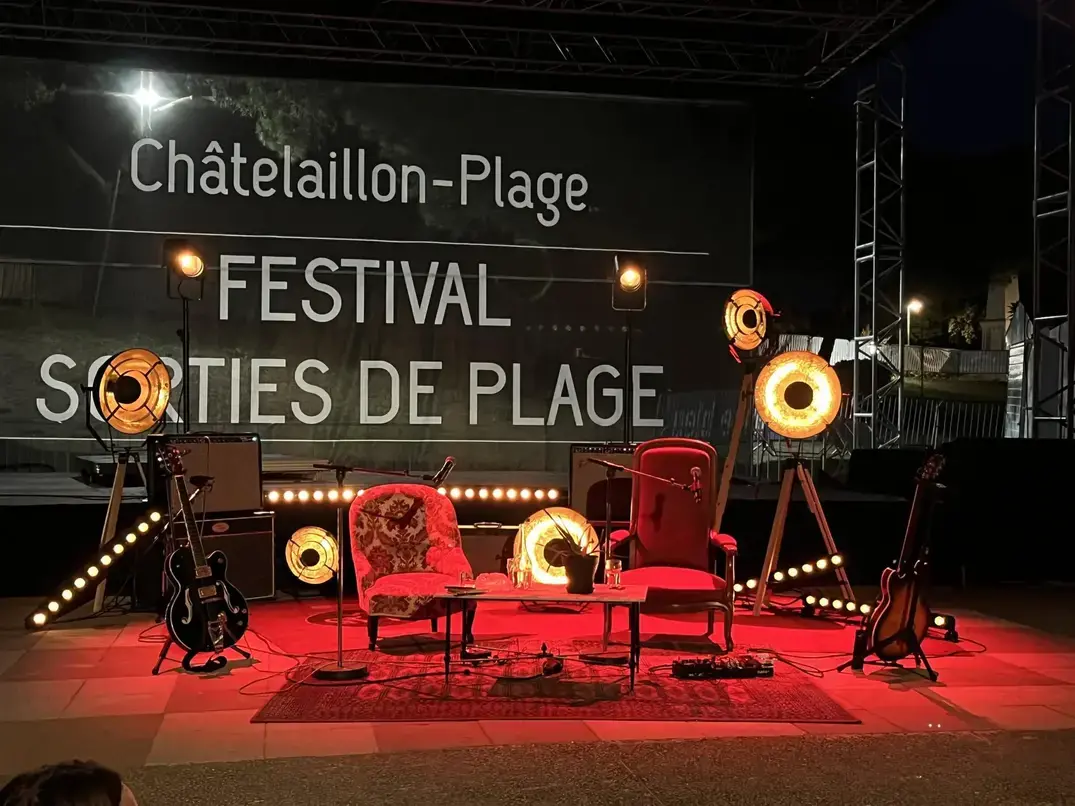 Prestation chatelaillon plage festival sortie de plage