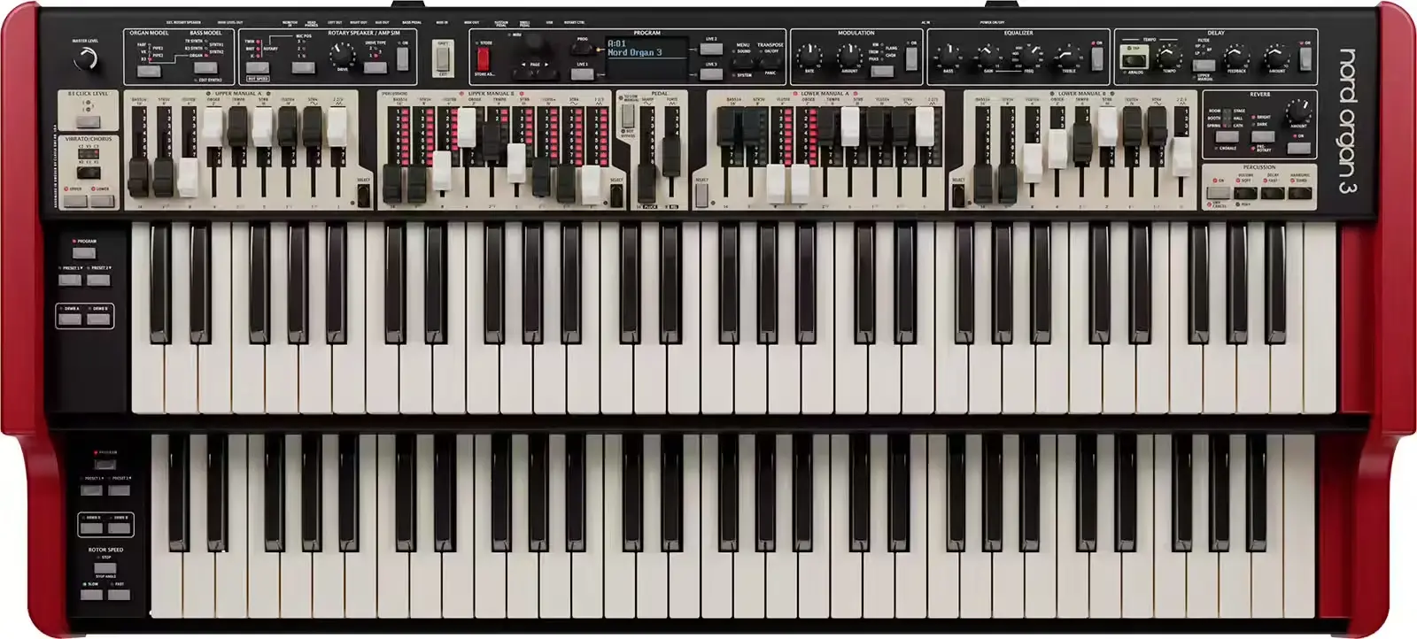 Nord organ3 LOCATION ORGUE B3 HAMMOND CLAVIER DOUBLE ORGUE NORD C3